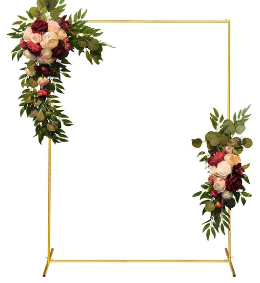 6ft Gold Square Arch Rental