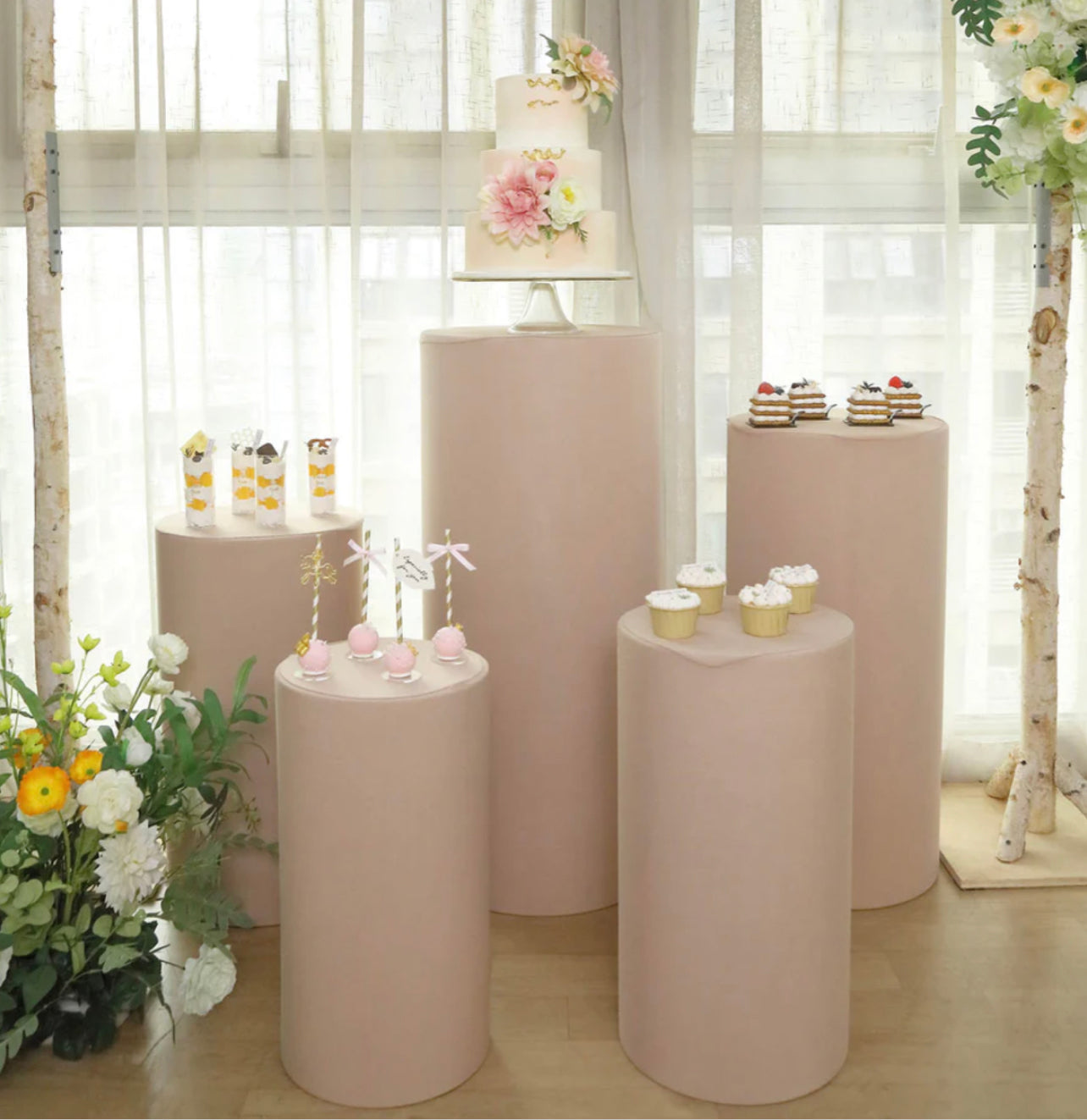 3pc Pedestal Cover Rental